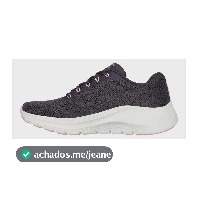 Tênis Skechers De Treino Arch Fit 2.0 Feminino Alumínio Lisa 37 Br