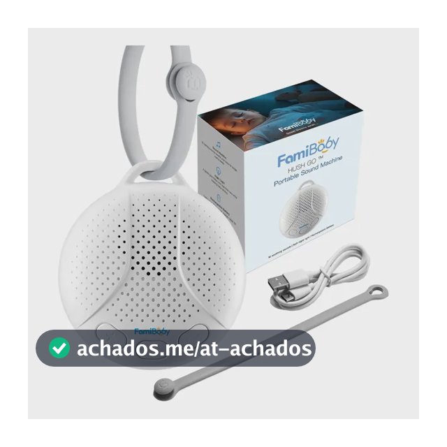 Aparelho De Ruído Branco Para Bebês Música 2000mah Famibaby