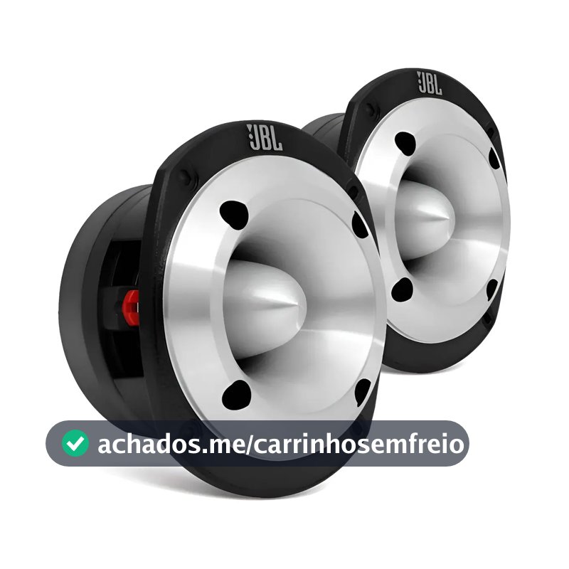Kit 2 Super Tweeter Jbl Selenium St400 Trio 150w Rms 8 Ohms Prateado