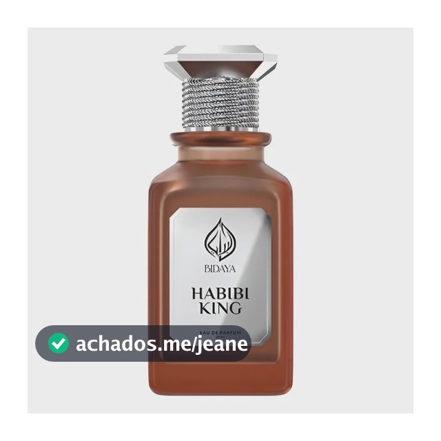 Perfume Eau De Parfum Habibi King Bidaya Âmbar Gourmand 100ml