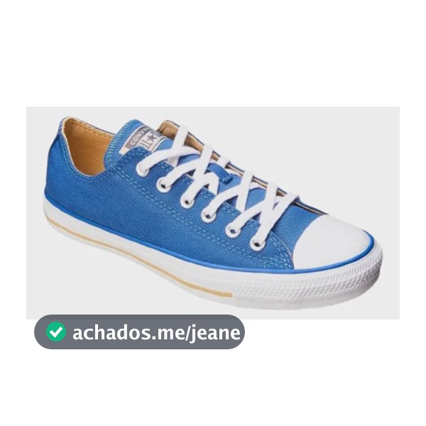 Tênis Converse Sem Gênero Taylor Ct1992 Curto T Ct1992000 Azul 02/caqui Fosco 02/branco Liso 39 Br