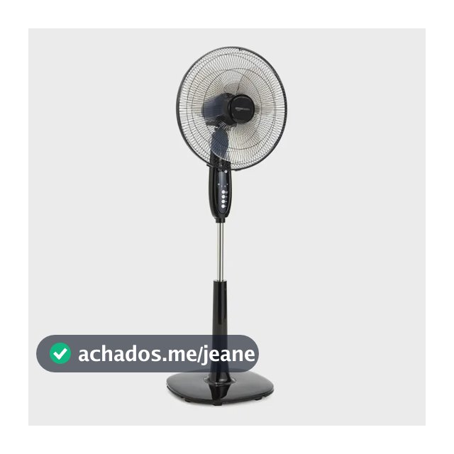 Amazon Basics Ventilador De Chão De Pedestal De 16 Polegadas
