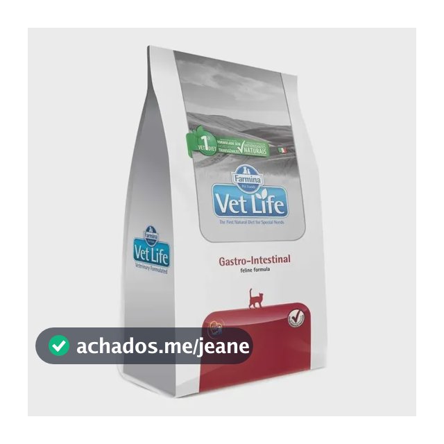 Ração Vet Life Natural Feline Gastro Intestinal 2kg