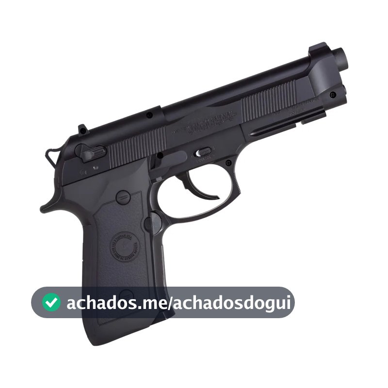 Pistola De Airsoft M9 (pt92) Co2 6mm Wingun