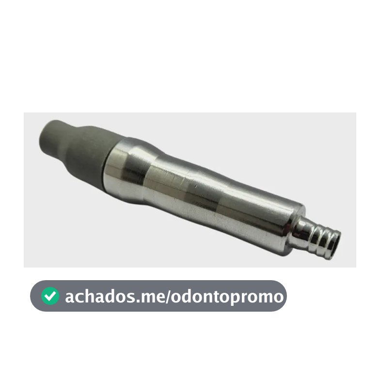 Ponteira Sugador Saliva Alumínio Comp. Dabi Sem Regulagem