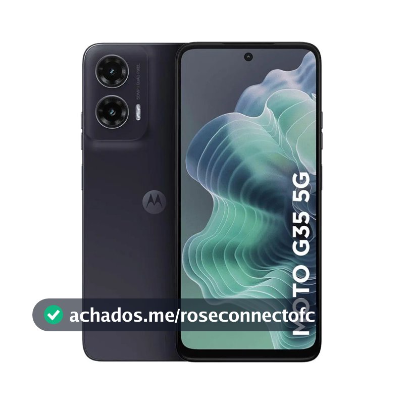 Smartphone Motorola Moto G35 5g 12gb Ram Boost 128g Cor Grafite