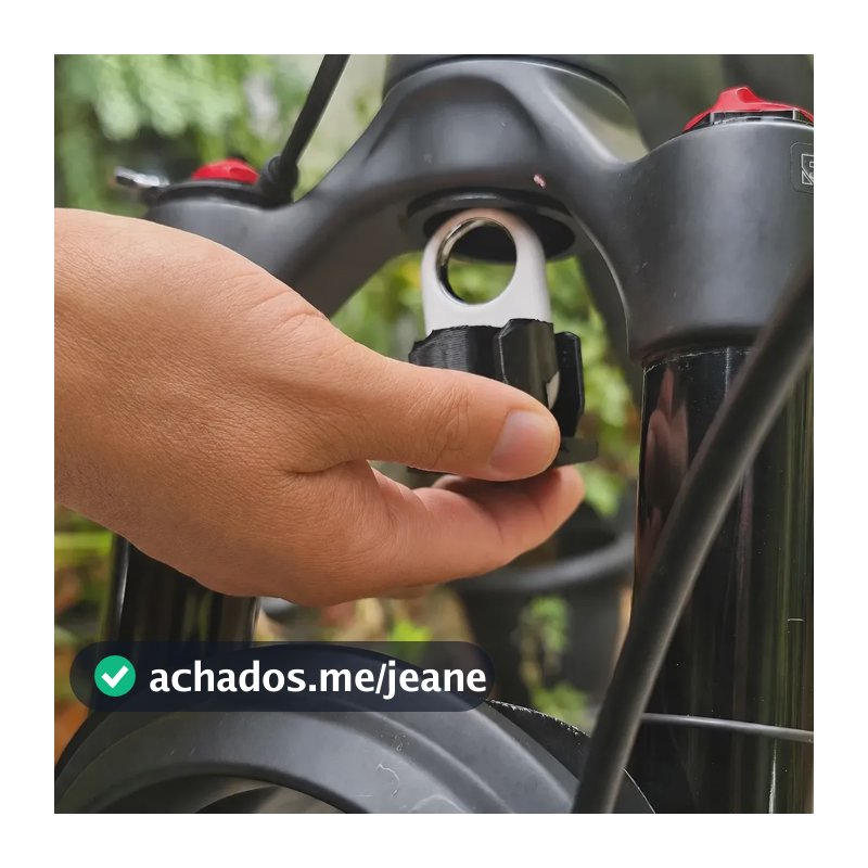Suporte Rastreador Bike Airtag Smarttag2 Suspensão Bicicleta Tamanho 30-32mm
