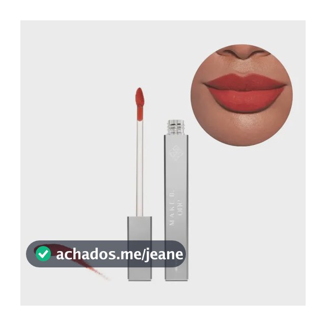 Batom Líquido Make B. One Velvet Sublime 2g Cor Vermelho Deep Carmine