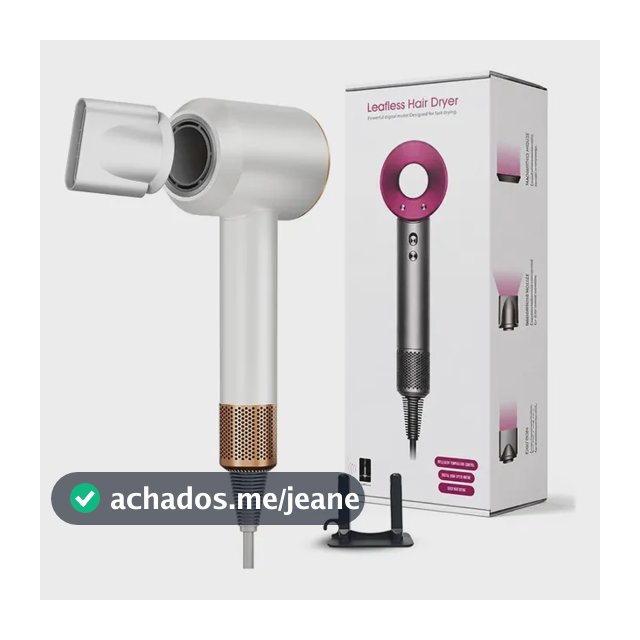 Secador De Cabelo Alta Velocidade 127v 1600w Iônico