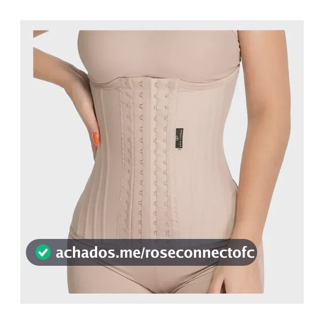 Cinta Modeladora Feminina Com Barbatana Redutora Cintura 750