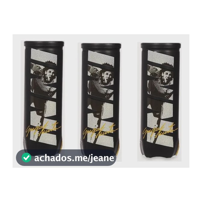 Bola De Tênis Inni Guga Kuerten - Kit C/ 3 Tubos Amarelo
