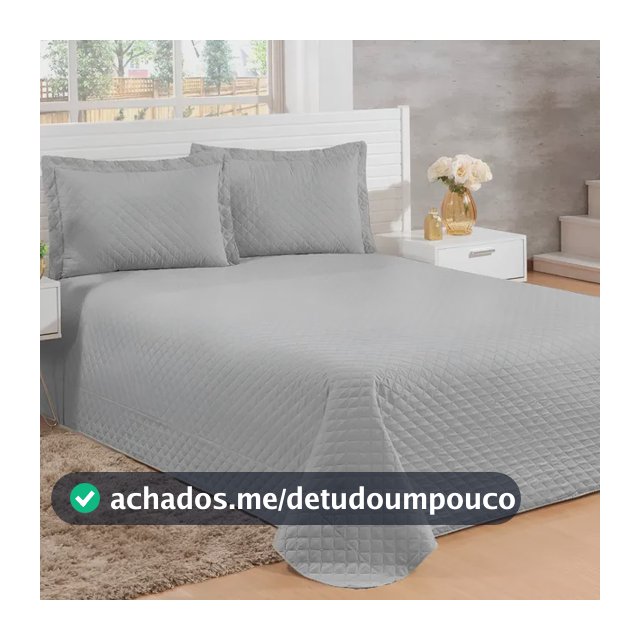 Kit Cobre Leito Veneza Casal Padrão Cama Box Varias Cores
