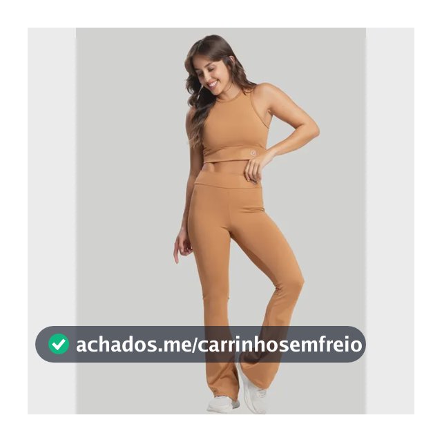 Conjunto Fitness Feminino Calça Flare E Top Regata