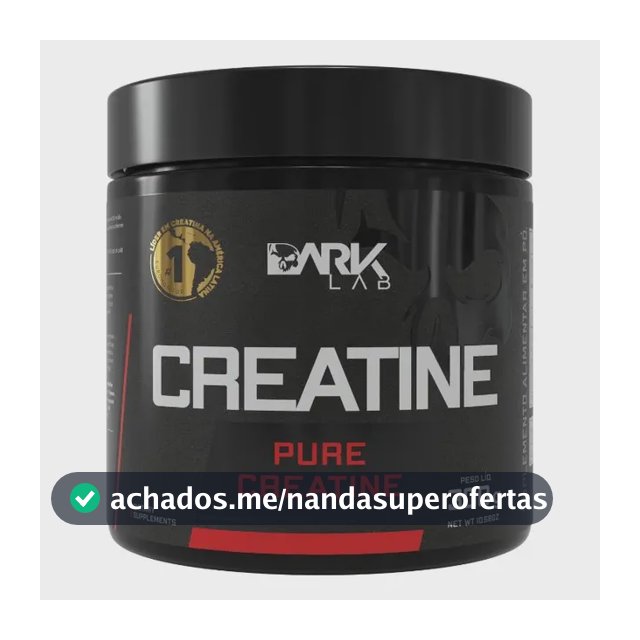Creatina 100% Pura 300g Sem Sabor Dark Lab