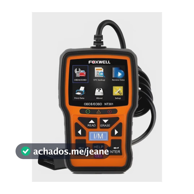 Scanner Automotivo Foxwell Nt301 Portugues Diesel Profission