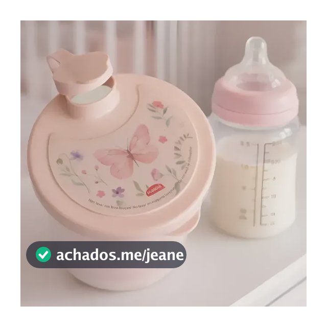 Dosador De Leite Em Pó Com 3 Divisórias Portátil Para Bebê