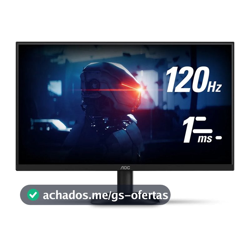 Monitor AOC 27" 120Hz 1ms Gaming IPS Adaptive-Sync 27B35H Preto