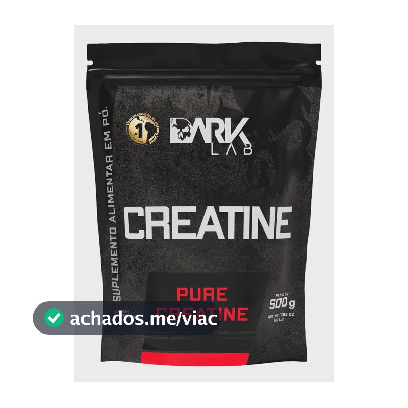 Creatina Dark Lab Premium Pure em pó Sem sabor x 500g