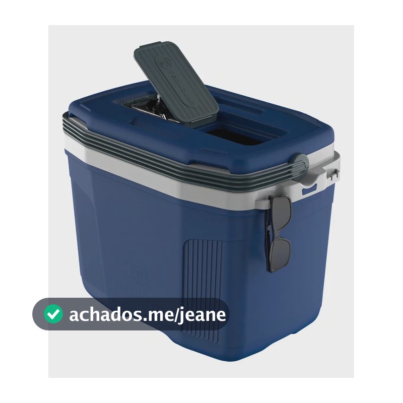 Caixa Térmica Cooler Suv 32 Litros Azul Termolar