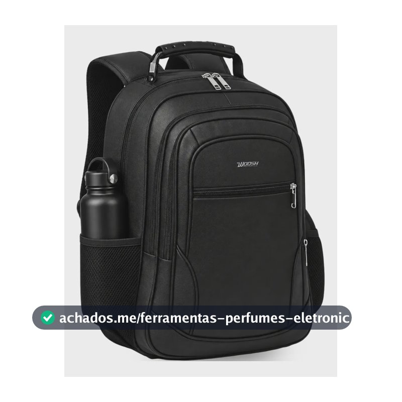 Mochila Masculina Grande Notebook Impermeável Reforçada Woosh