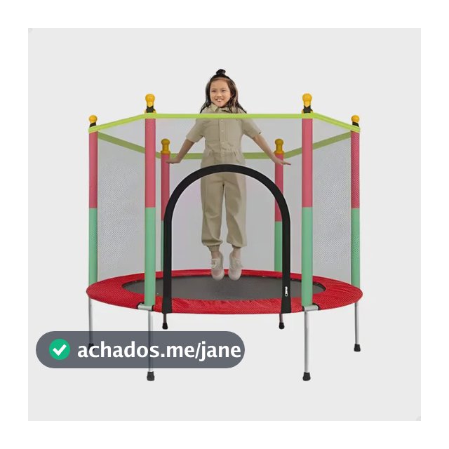 Cama Elástica Pula Pula Infantil Trampolim 1,4 Metros Atentu