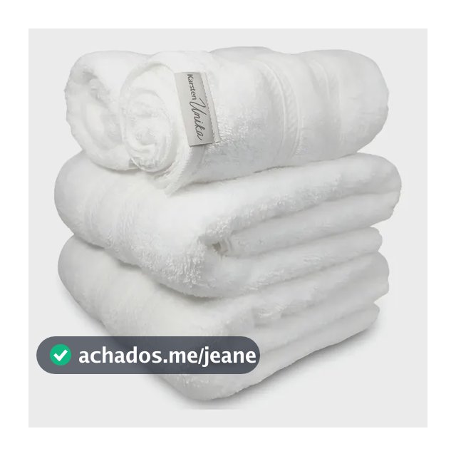 Toalha De Banho Karsten Unika 100% Algodão 70x140 Branco
