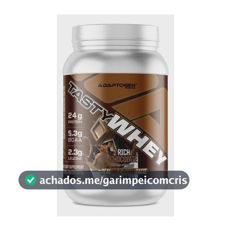 Tasty Whey 3w Gourmet Adaptogen 900g Chocolate Suíço