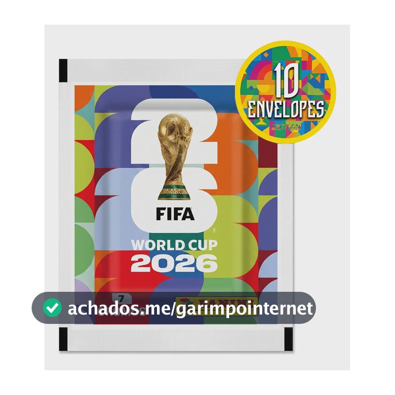 Kit 70 Figurinhas Do Álbum Copa Do Mundo 2026 Pronta Entrega