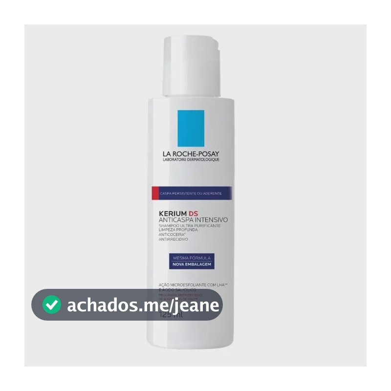 Shampoo Anticaspa Intensivo Kerium DS 125ml La Roche-posay