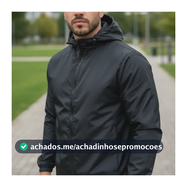 Jaqueta Corta Vento Masculino Casaco Impermeável