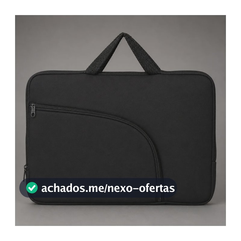 Capa Case Pasta Maleta Notebook Espumada 13,3  14,1  15,6