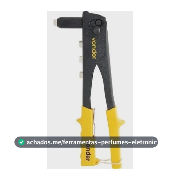 Rebitador Manual Vonder Profissional Rebitadeira Alicate 3581244800 Manual