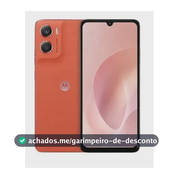 Celular Motorola Moto G06 128gb 4gb Ram Orange Laranja