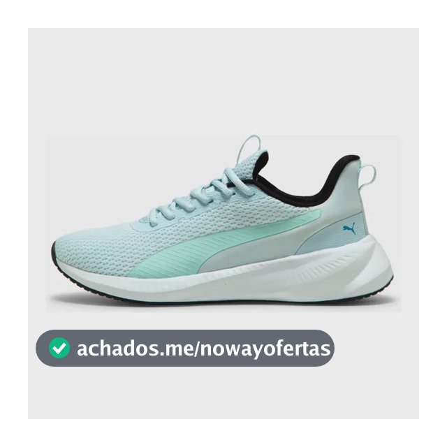 Tênis Feminino Flyer Lite 3 Puma Azul Claro Liso 36 Br