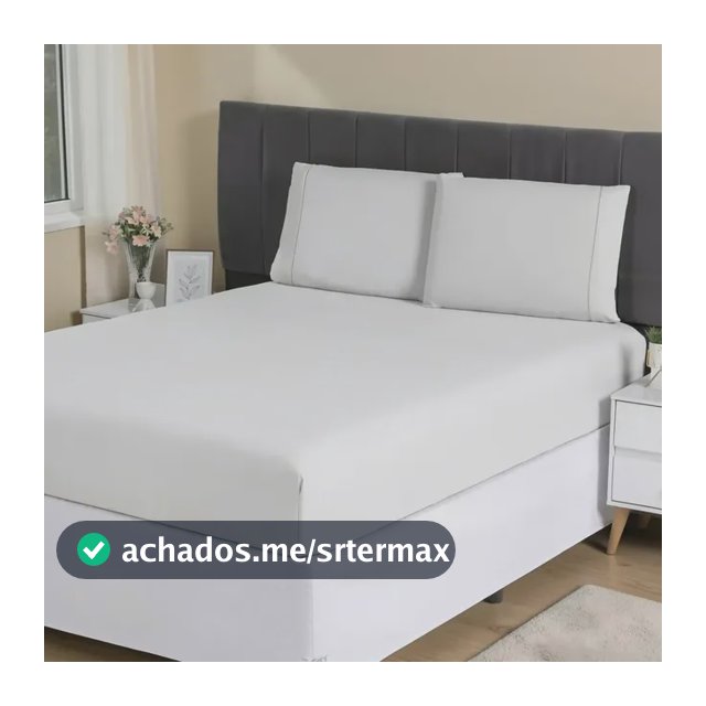 Jogo De Lençol Queen Micropercal 400 Fios Sofisticado 3pç Branco Liso