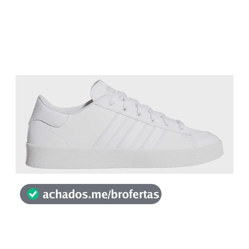 Tênis Masculino E Feminino Jump Hook adidas Branco Liso 42 Br