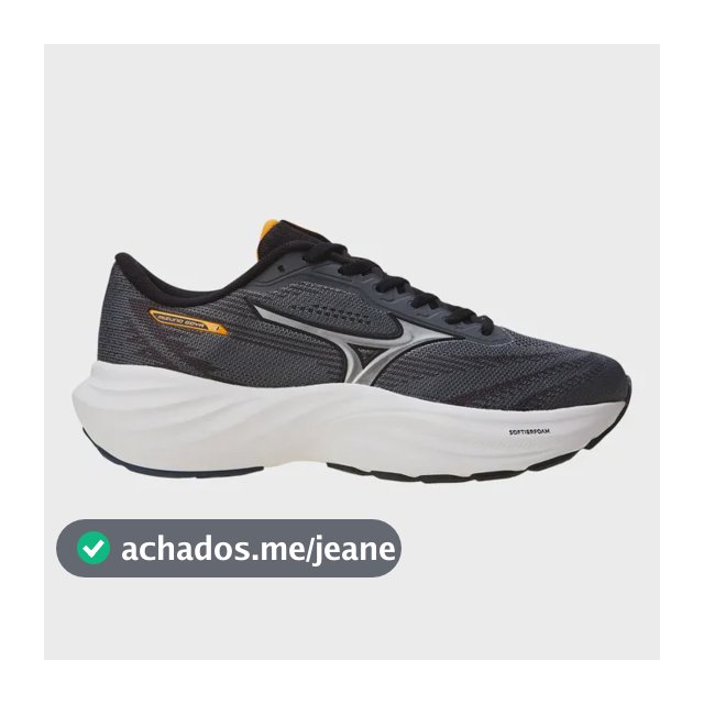 Tênis Esportivo Masculino Goya 3 Mizuno Cinza Liso 39 Br