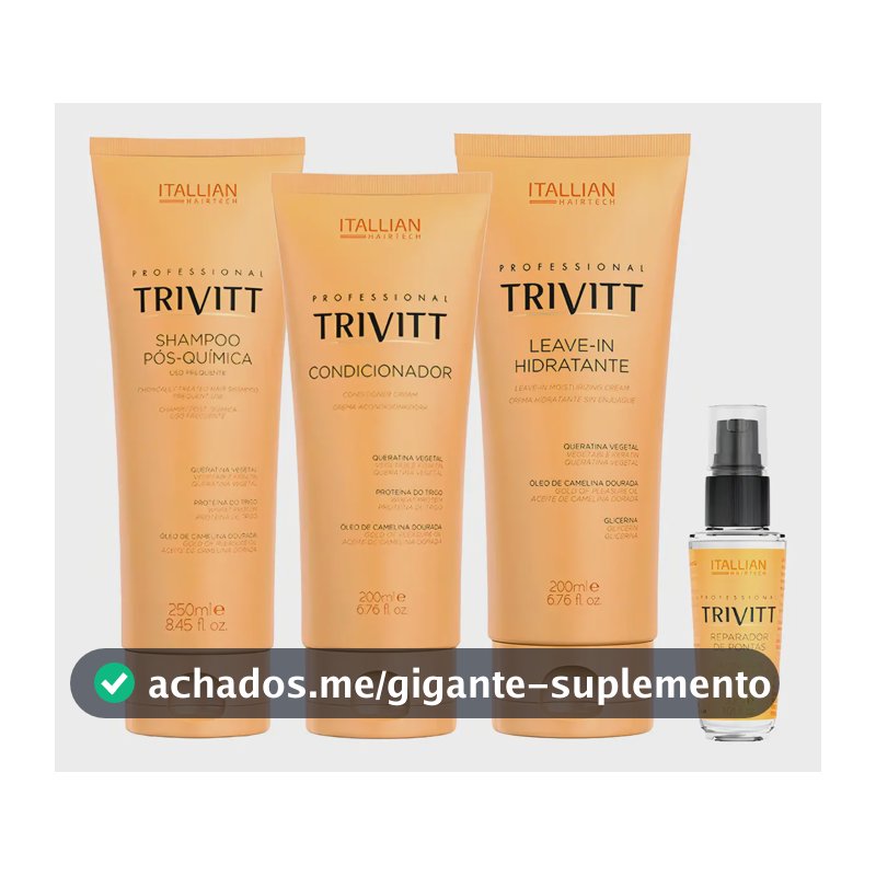 Kit Home Care Trivitt Com Leave-in + Reparador