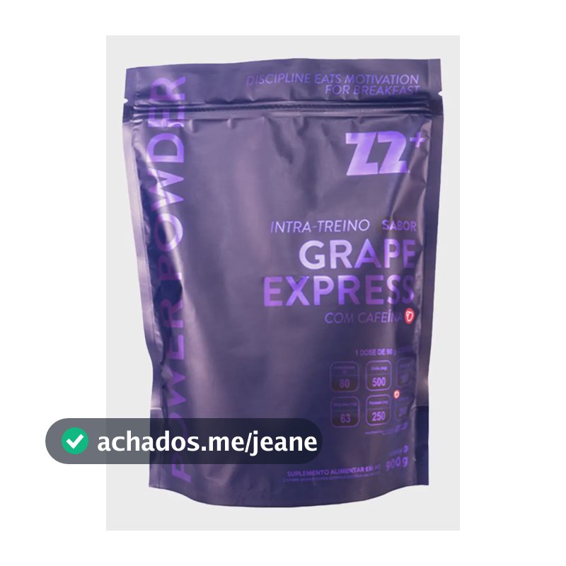 Suplemento em pó Z2 Performance Z2+ Carboidratos Power Powder sabor Grape Express x 900g