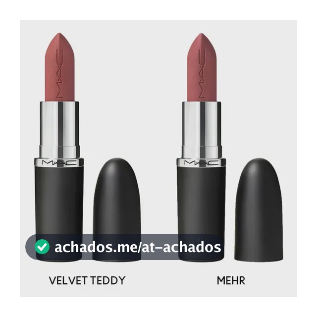Lip Combo: Batons Matte - Velvet Teddy + Mehr Velvet Teddy; Mehr