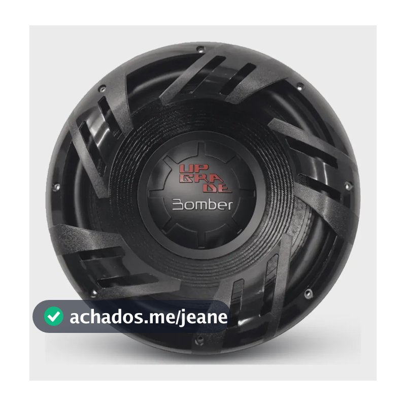 Subwoofer 12 Polegadas Bomber 400w Rms Upgrade 4 Ohms 800w