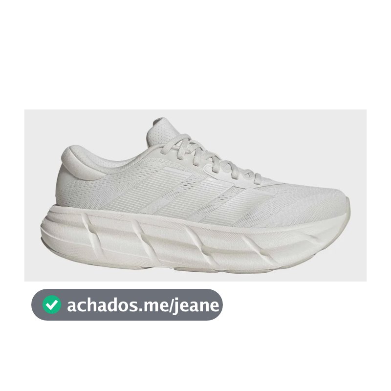 Tênis De Corrida Feminino Questar 4 adidas Branco Liso 34 Br