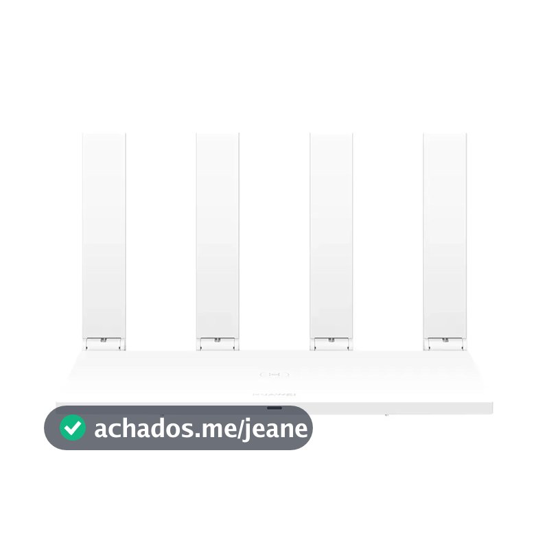 Roteador HUAWEI WiFi AX2S 5 GHz Wi-Fi 6 HarmonyOS Mesh+ EasyMeshVisualização de Diagnósticos do Wi-Fi Controle Parental Branco