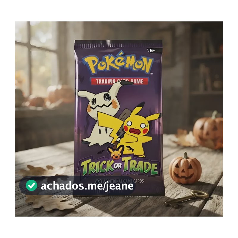 Pokémon Tcg Trick Or Trade 2023 Mini Booster 3 Cartas