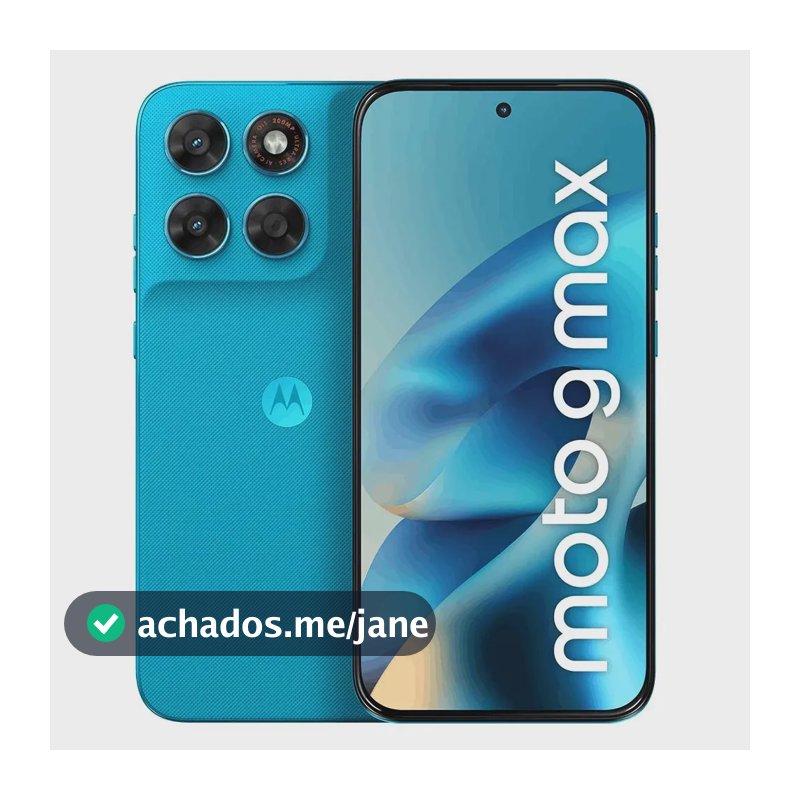 Smartphone Motorola Moto G Max 5g - 256gb 8gb Ram + 16gb Ram Boost, Câmera 200mp, Ois, Tela 1.5k Extreme Amoled 120hz, Ip68 E Ip69 - Azul Claro