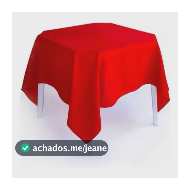 Kit 05 Toalha De Mesa 4 Cadeiras Oxford 1,50x1,50 Liquidação