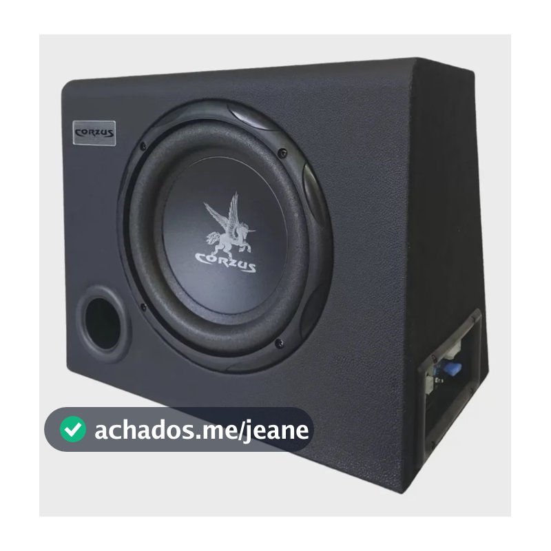 Caixa Subwoofer Amplificada 12 Pol 200W Rms Automotiva