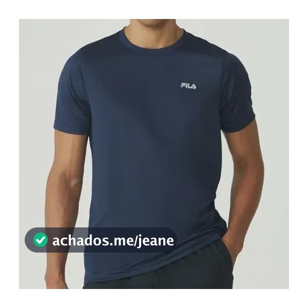 Camiseta Fila Basic Sports Ii Masculino Respirável Dryfit