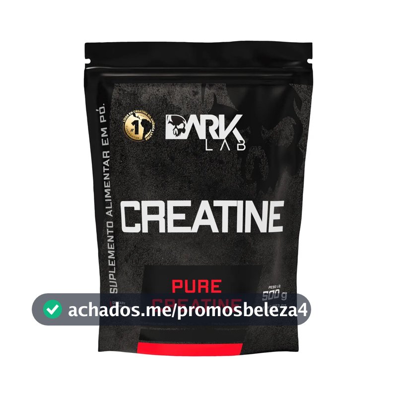 Creatina Dark Lab Premium Pure em pó Sem sabor x 500g