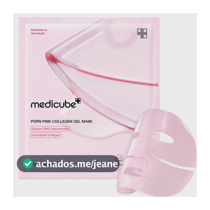 Máscara Facial Medicube Pdrn Pink Mask 28g Importada Coreia Alivice